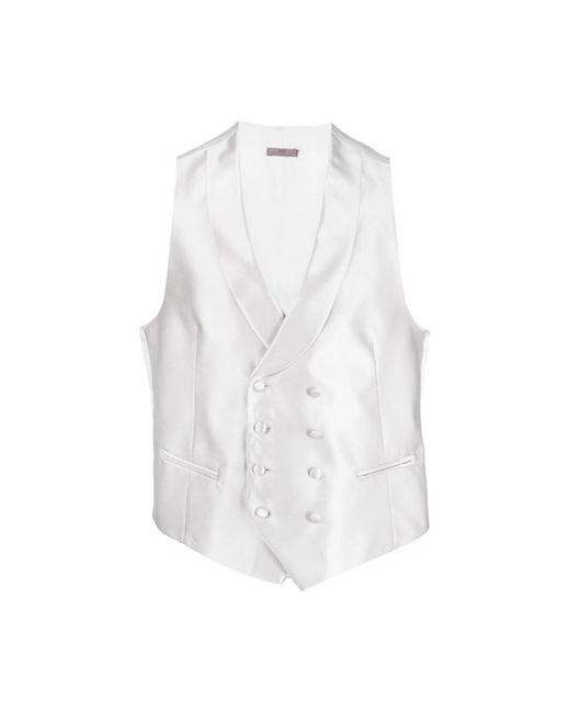 Lady Anne White Waistcoats for men