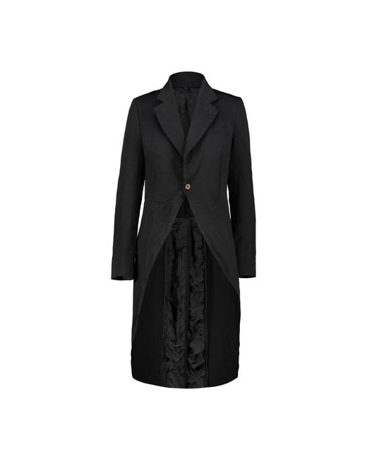 Coats > single-breasted coats Comme des Garçons en coloris Black