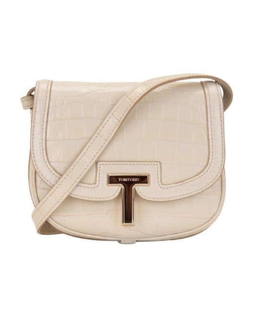 Tom Ford Natural Cross Body Bags