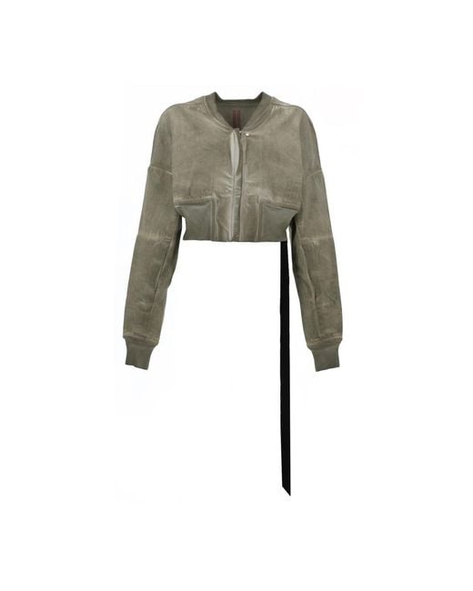 Winter Jackets Rick Owens de color Green