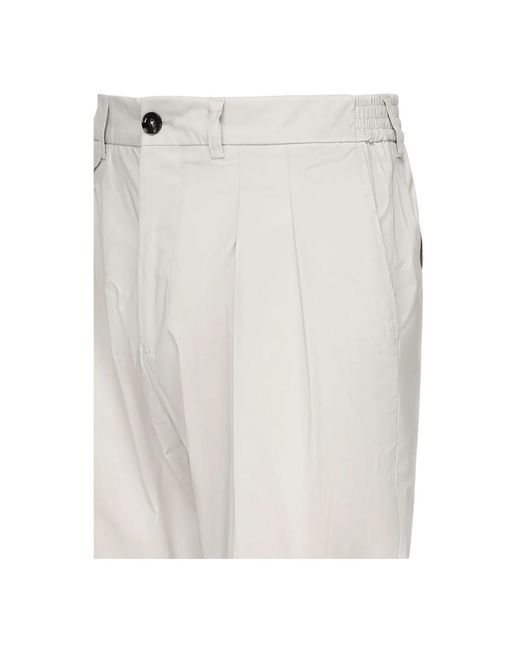 BE ABLE Gray Slim-Fit Trousers for men