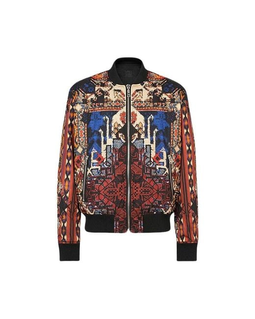 Balmain Red Bomber Jackets for men