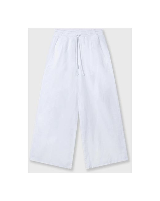 10Days Purple Wide Trousers