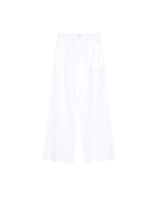 Eleventy Pantalone Bianco in het White