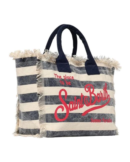 Mc2 Saint Barth Blue Tote Bags for men