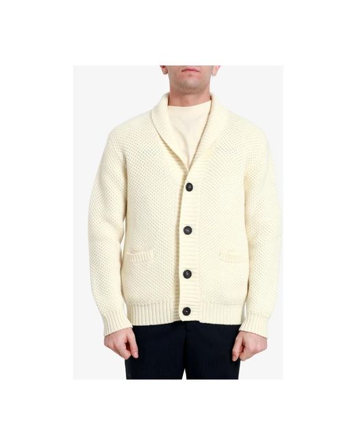 Knitwear > cardigans Tagliatore pour homme en coloris White