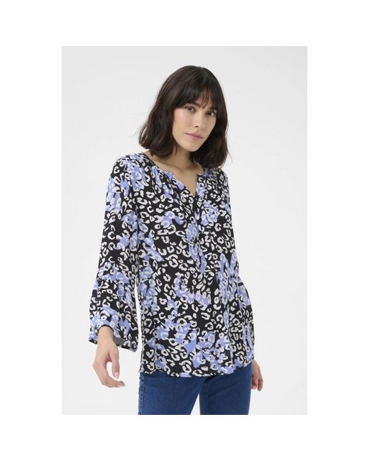 Kaffe Blue Blouses
