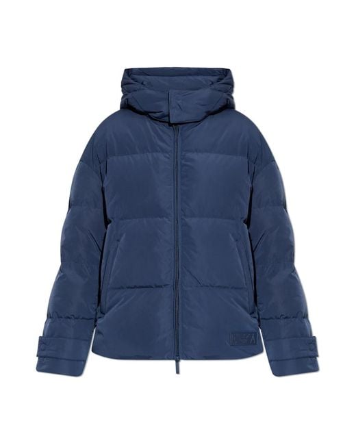 Emporio Armani Blue Down Jackets