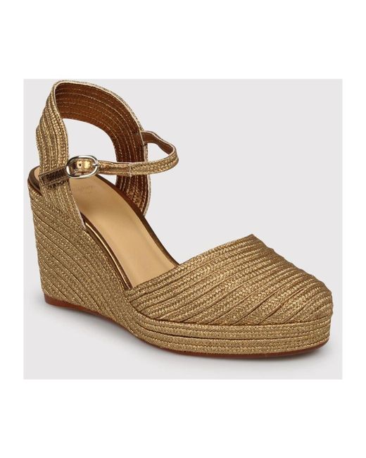 Castaner Metallic Wedges