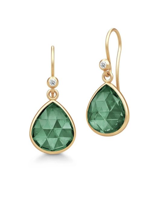 Julie Sandlau Earrings in het Green
