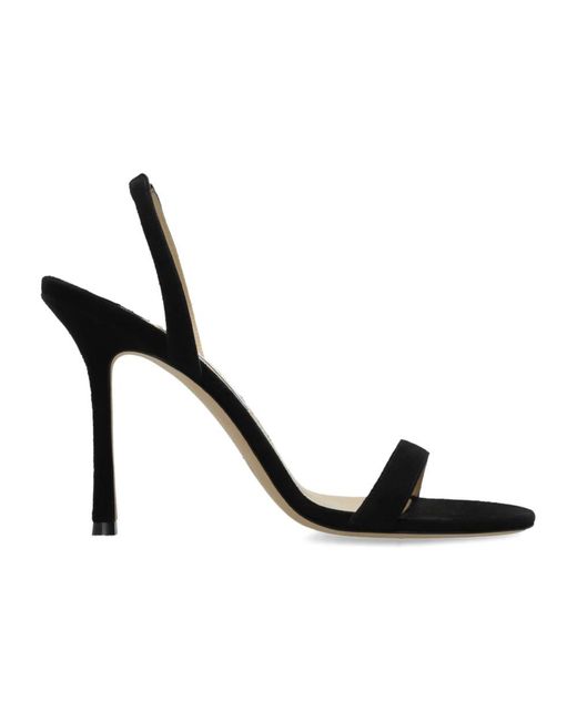Jimmy Choo Black High Heel Sandals