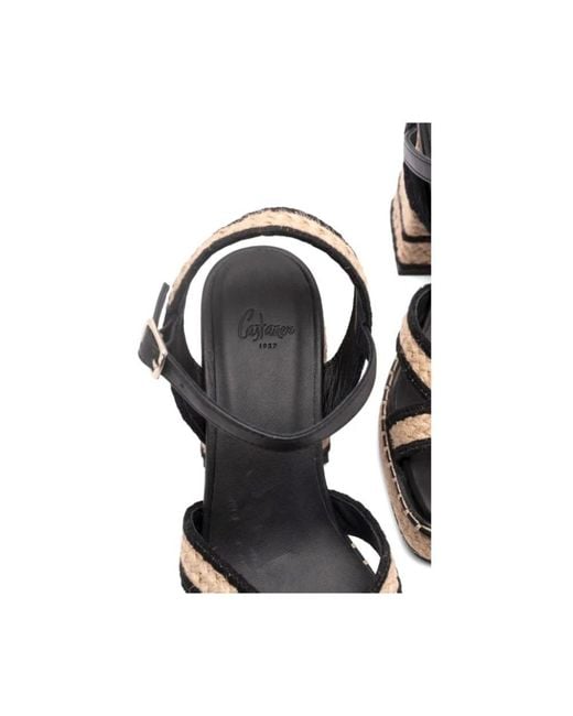 Castaner Metallic High Heel Sandals