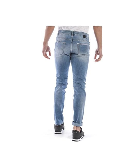 Daniele Alessandrini Blue Slim Fit Jeans for men