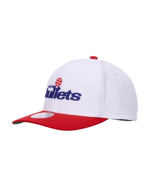 Mitchell & Ness Nba Team 2 Tone Snapback Kappe in White für Herren