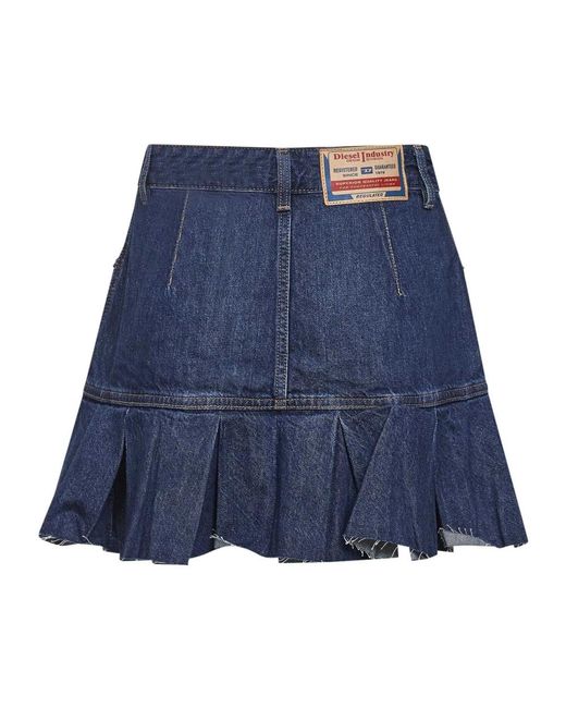 DIESEL Blue Denim Skirts