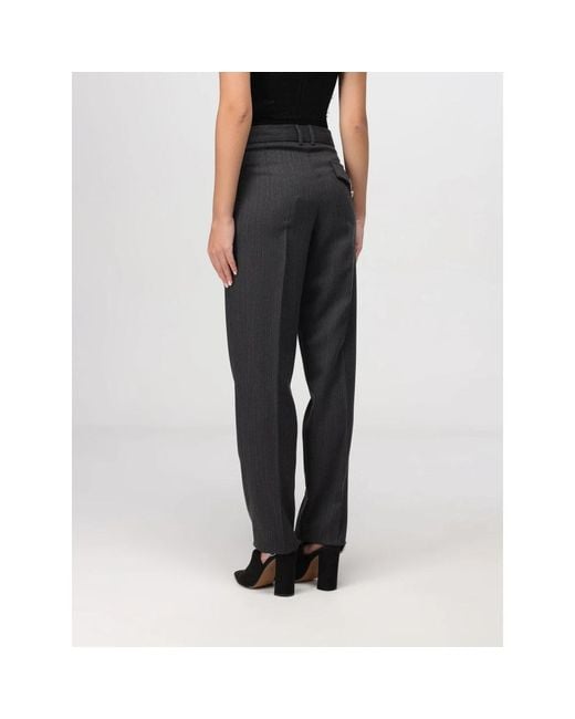 Slim-Fit Trousers di Liu Jo in Black