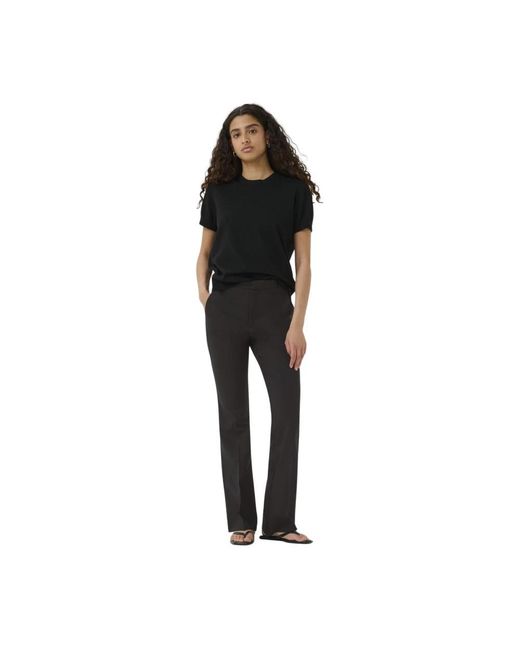 Inwear Kinsa Straight Broeken in het Black
