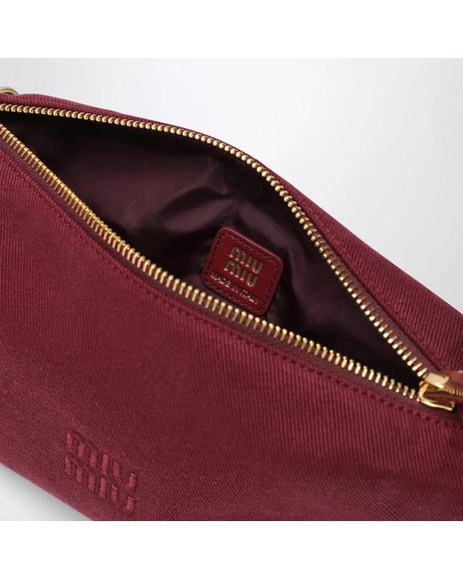 Miu Miu Purple Shoulder Bags