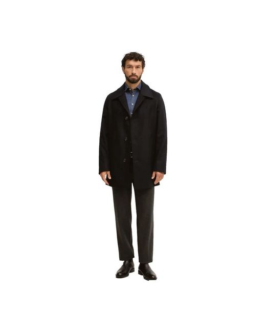 HUGO Black Single-Breasted Coats for men