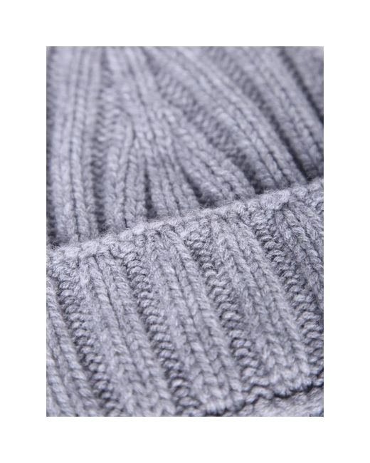 Dell'Oglio Blue Beanies for men