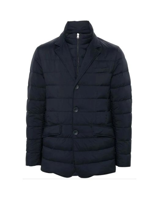 Down Jackets Herno pour homme en coloris Blue