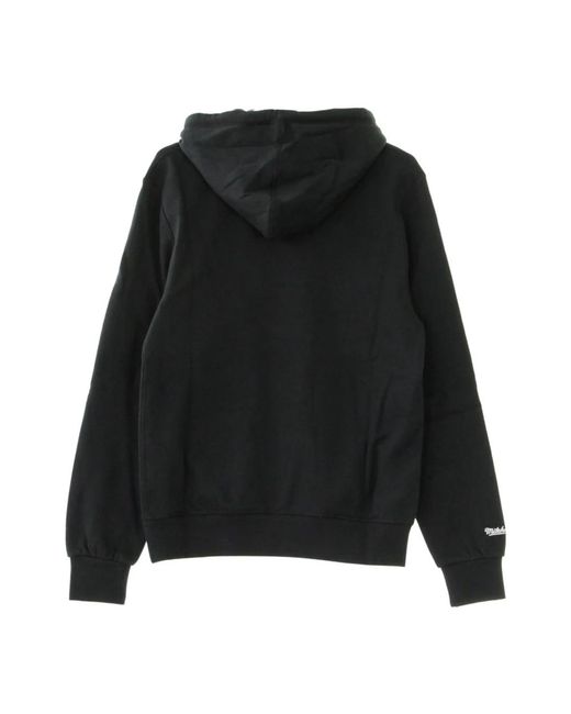 Mitchell & Ness Black Hoodies for men