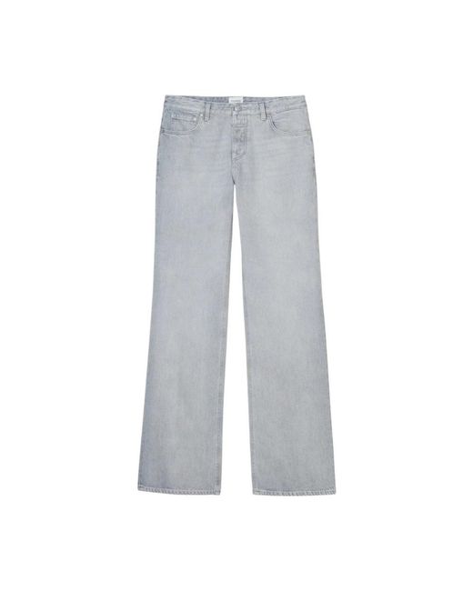 Closed Gray Wide Jeans