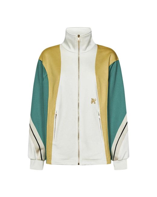 Palm Angels Zip-Throughs in het Green