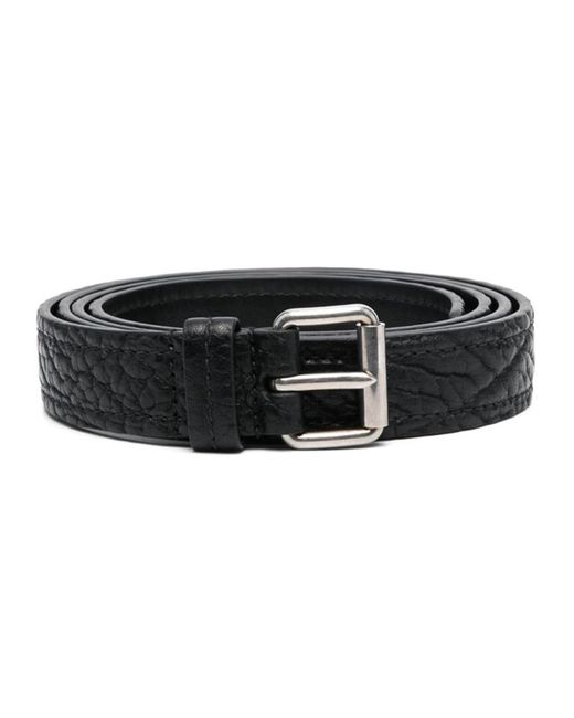 Prada Leder gürtel für männer in Black für Herren
