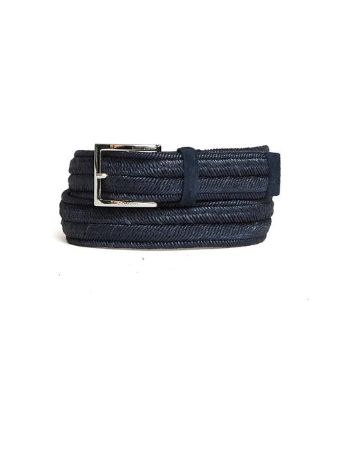 Orciani Blue Belts for men