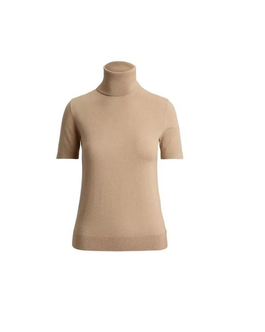 Ralph Lauren Turtleneck Pullover in het Natural