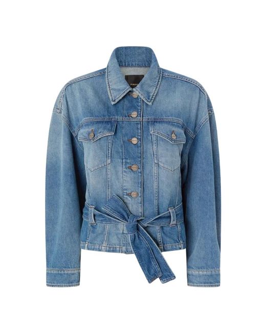 Pinko Blue Denim Jackets