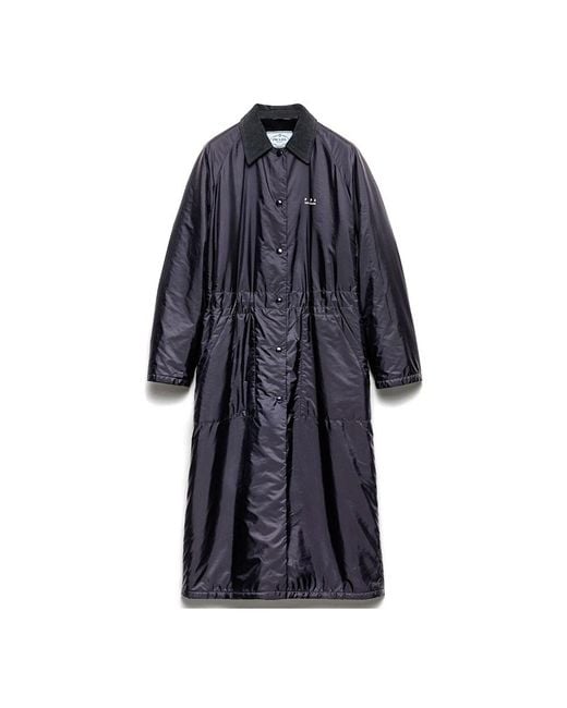Prada Blue Parkas
