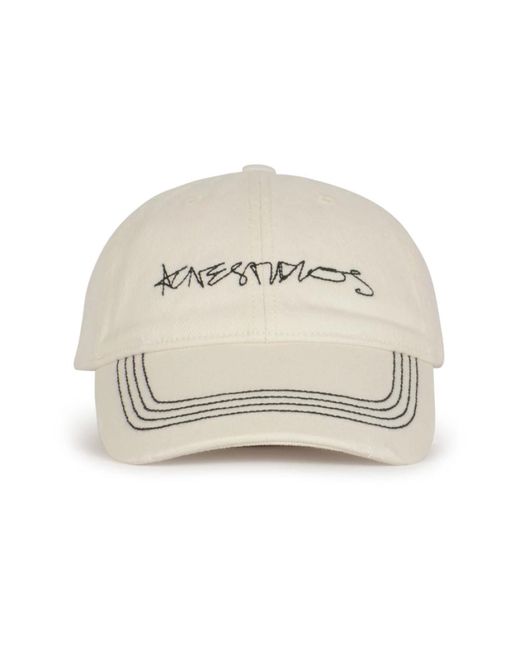 Acne White Hats & Caps for men