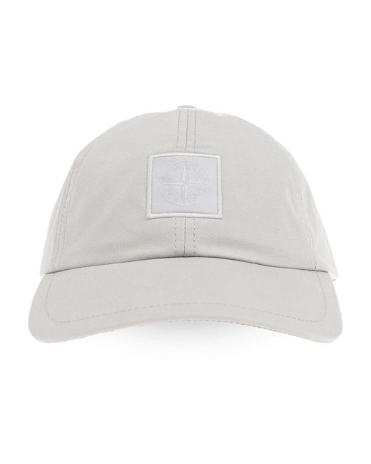 Caps di Stone Island in White da Uomo