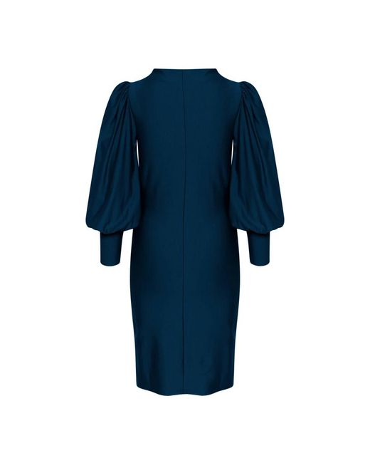 Gestuz Kleedjes ,Blauw ,Rifa Gz Pofjurk in het Blue