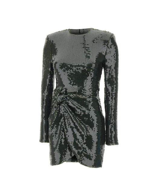 ROTATE BIRGER CHRISTENSEN Gray Party Dresses