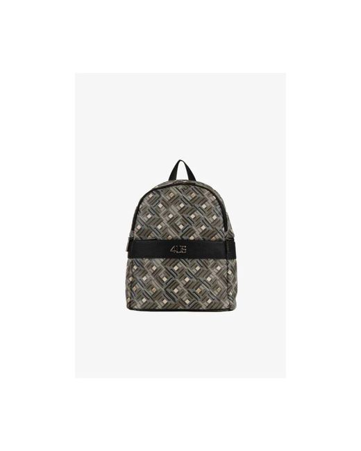 Cesare Paciotti Black Stylischer rucksack