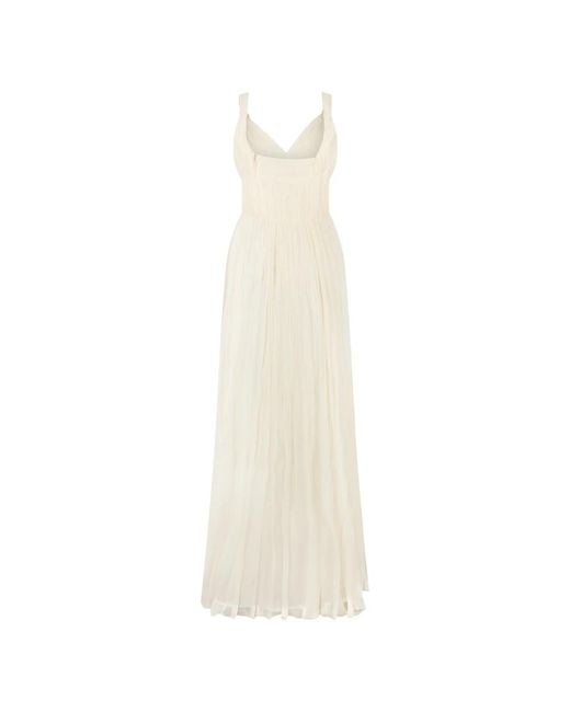 Alberta Ferretti White Gowns