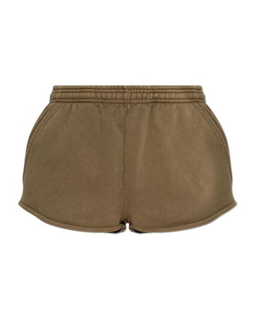 Entire studios Short Shorts in het Natural