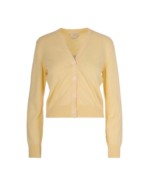 A.P.C. Truien & Vesten ,Geel ,Katoen Cardigans in het Yellow