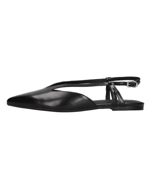 Ash Black Ballerina Shoes
