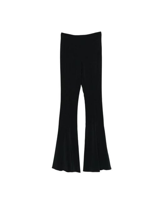 Amen Black Wide Trousers