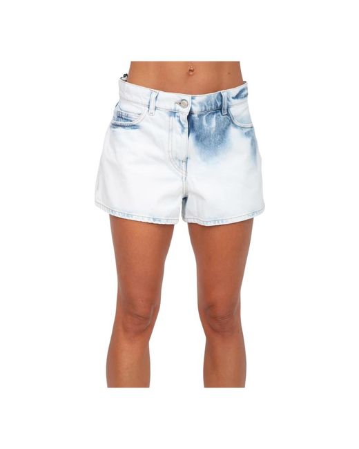 Twinset Blue Denim Shorts
