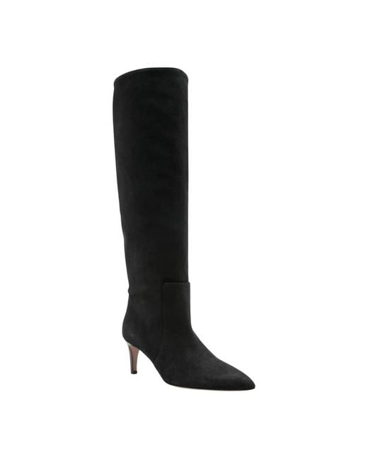Paris Texas Black Heeled Boots