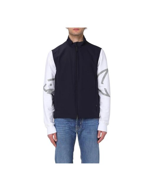 Vests di Paul & Shark in Blue da Uomo