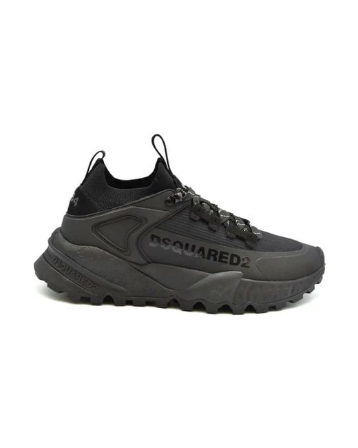 DSquared² Black Sneakers for men