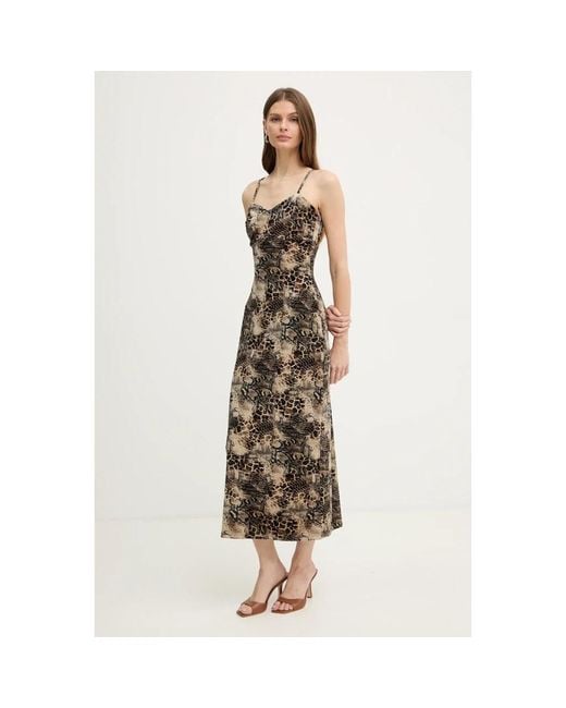 Guess Maxi Jurk in het Metallic
