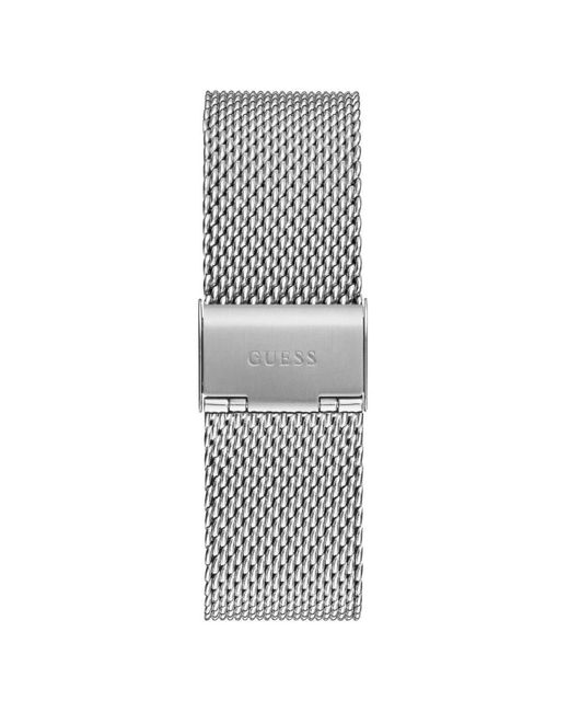 Guess Armbanduhr reputation silber, schwarz 44 mm gw0710g1 in Metallic für Herren