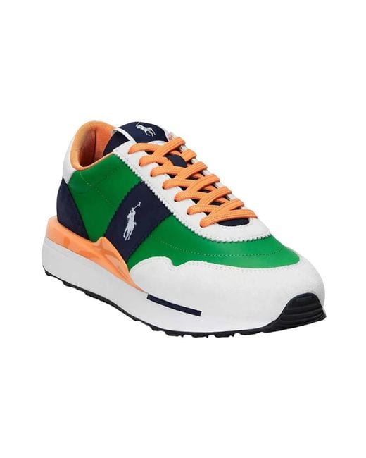 Ralph Lauren Green Sneakers for men